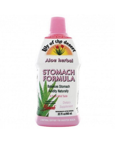 LILY OF THE DESERT ALOE VERA HERBAL STOMACH FORMULA 32 FL.OZ. 960ML