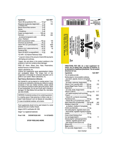 SOLGAR FORMULA VM 2000 30TABS