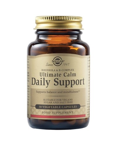 SOLGAR ULTIMATE CALM DAILY SUPPORT 30CAPS