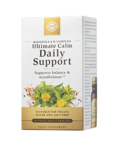 SOLGAR ULTIMATE CALM DAILY SUPPORT 30CAPS