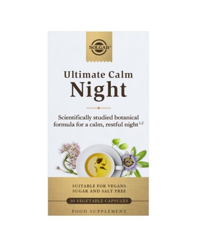 SOLGAR ULTIMATE CALM NIGHT 30CAPS SOLGAR ULTIMATE CALM NIGHT 30CAPS