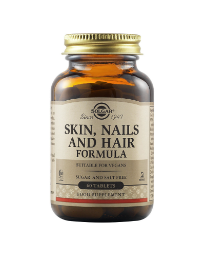 SOLGAR SKIN, NAILS AND HAIR FORMULA 60TABS