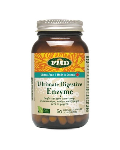 FLORA ULTIMATE DIGESTIVE ENZYME 60CAPS