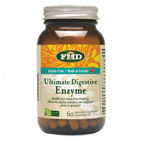 FLORA ULTIMATE DIGESTIVE ENZYME 60CAPS