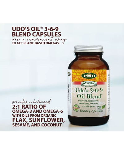 FLORA UDO'S 3-6-9 OIL BLEND 90SOFTGELS