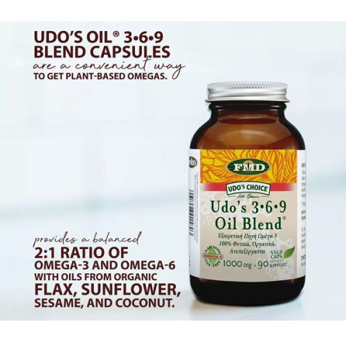 FLORA UDO'S 3-6-9 OIL BLEND 90SOFTGELS