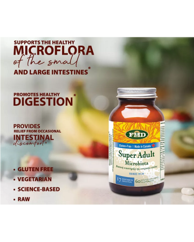 FLORA SUPER ADULT MICROBIOTA 60CAPS