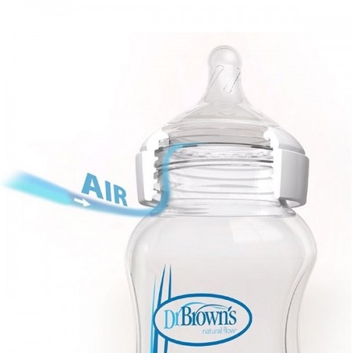 DR.BROWNS PROMO MEDIUM ΜΠΙΜΠΕΡΟ ΠΛΑΣΤΙΚΟ OPTIONS+ ΜΕ ΦΑΡΔΥ ΛΑΙΜΟ 2x270ml & 1x150ml 3τμχ