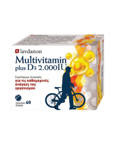 LAVDANON MULTIVITAMIN PLUS D3 2000IU 60tabs