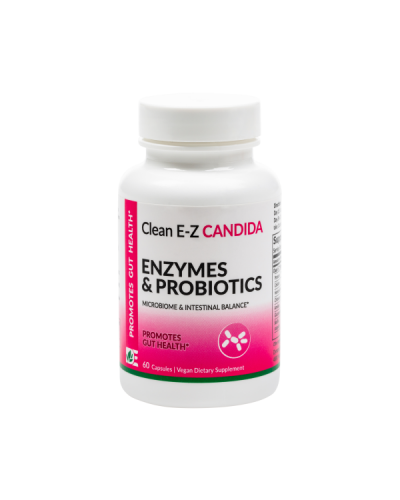 DYNAMIC ENZYMES CLEAN E-Z CANDIDA 60CAPS