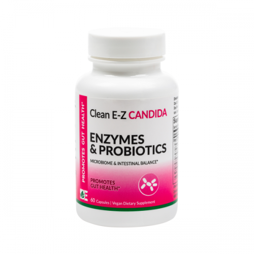 DYNAMIC ENZYMES CLEAN E-Z CANDIDA 60CAPS