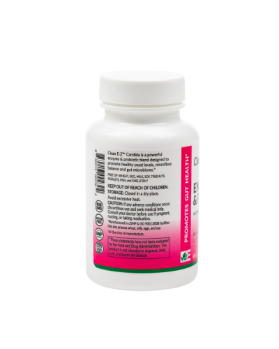 DYNAMIC ENZYMES CLEAN E-Z CANDIDA 60CAPS