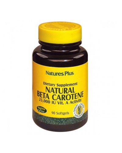 NATURES PLUS BETA CAROTENE 90 SOFTGELS