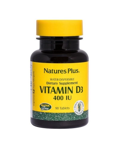 NATURES PLUS VITAMIN D 400 IU WATER-DISPERSIBLE 90 TABS