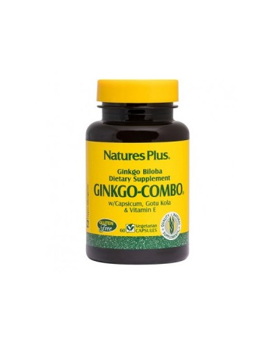 NATURES PLUS GINKGO COMBO 60 VCAPS