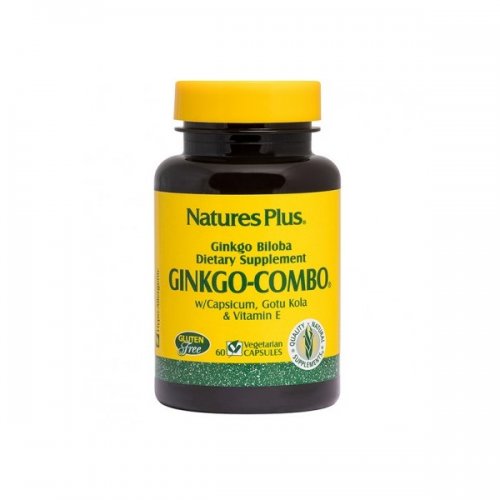 NATURES PLUS GINKGO COMBO 60 VCAPS