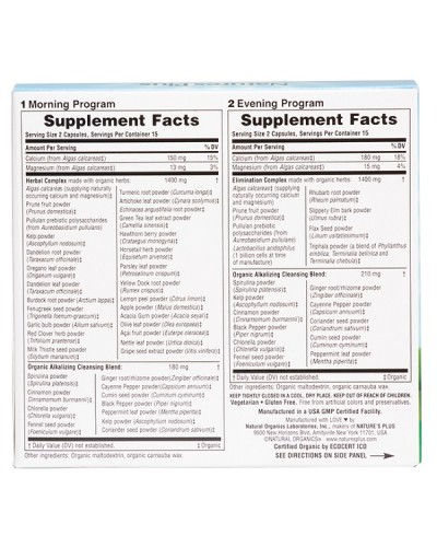 NATURES PLUS FRESH START CLEANSE 15 DAY PROGRAM 2X30VEG. CAPS