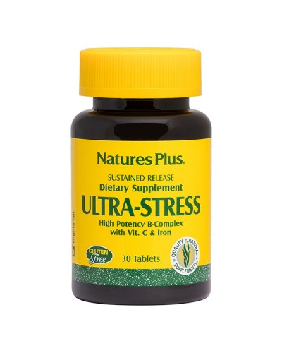 NATURES PLUS ULTRA STRESS WITH IRON SR 30 TABS