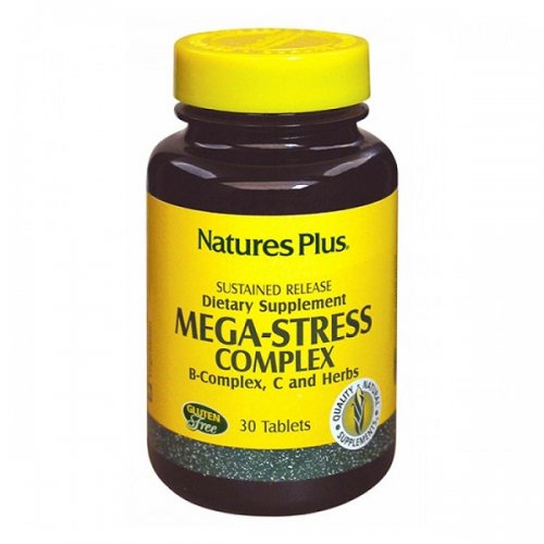 NATURES PLUS MEGA STRESS 30 TABS