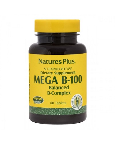 NATURES PLUS MEGA B-100 60 TABS