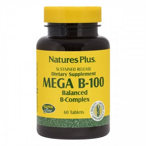 NATURES PLUS MEGA B-100 60 TABS