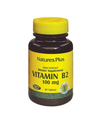 NATURES PLUS VITAMIN B-2 100 MG 90 TABS