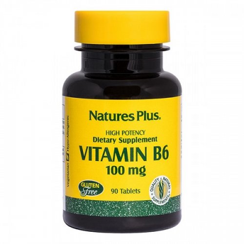 NATURES PLUS VITAMIN B-6 100 MG 90 TABS