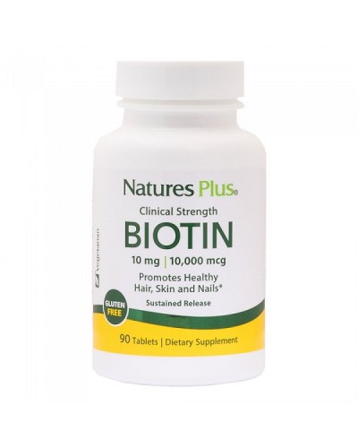 NATURES PLUS BIOTIN 10MG 90TABS