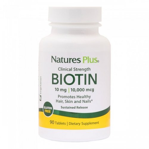 NATURES PLUS BIOTIN 10MG 90TABS