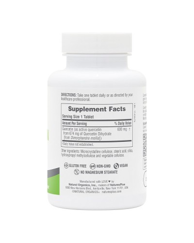 NATURES PLUS QUERCETIN 600MG 60TABS