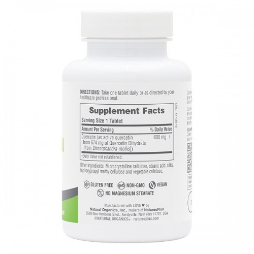 NATURES PLUS QUERCETIN 600MG 60TABS