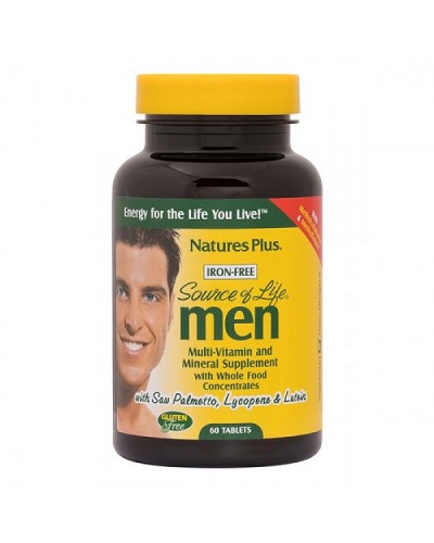 NATURES PLUS SOURCE OF LIFE MEN 60 TABS