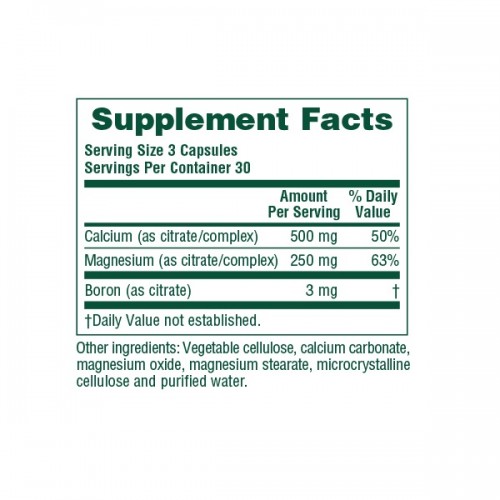 NATURES PLUS CAL/MAG CITRATE WITH BORON 90 VCAPS