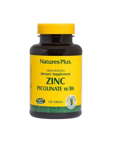 NATURES PLUS ZINC PICOLINATE 120 TABS