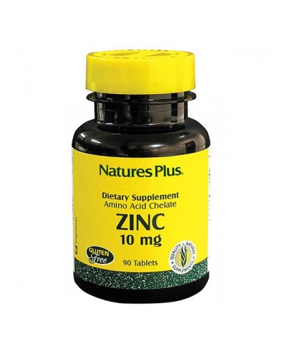 NATURES PLUS ZINC 10 MG 90 TABS