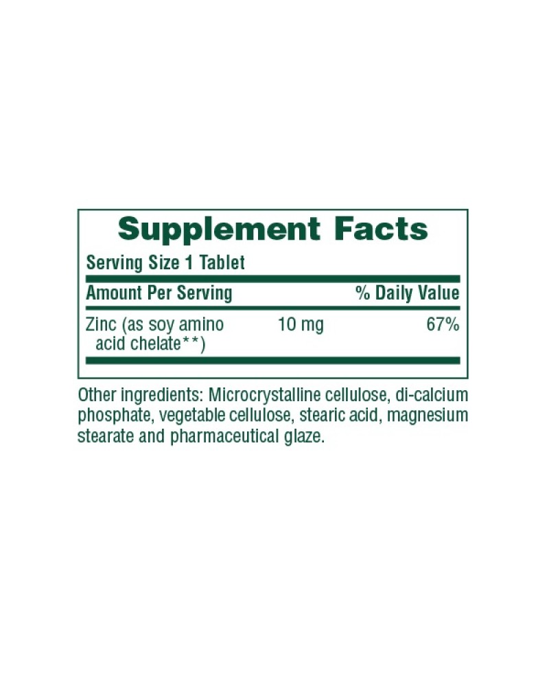 NATURES PLUS ZINC 10 MG 90 TABS NATURES PLUS ZINC 10 MG 90 TABS