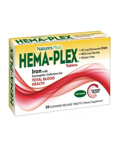 NATURES PLUS HEMA PLEX 30 TABS