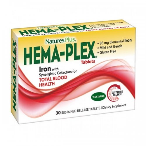 NATURES PLUS HEMA PLEX 30 TABS