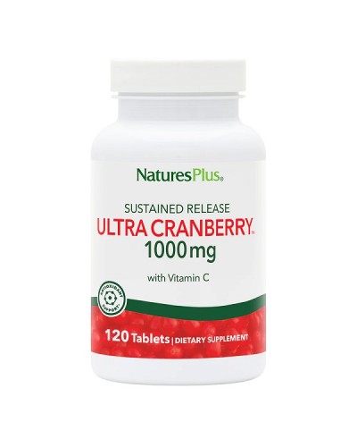 NATURES PLUS ULTRA CRANBERRY 1000MG 120TABS