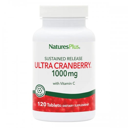 NATURES PLUS ULTRA CRANBERRY 1000MG 120TABS