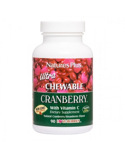 NATURES PLUS ULTRA CRANBERRY CHEWABLE 90 TABS