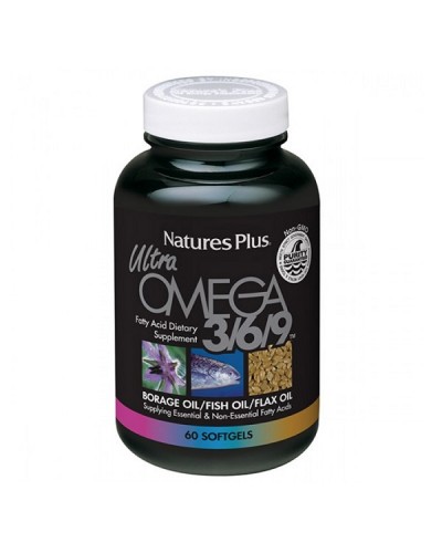 NATURES PLUS ULTRA OMEGA 3/6/9 60 SOFTGELS