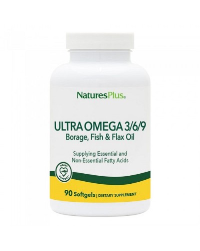 NATURES PLUS ULTRA OMEGA 3/6/9 90SOFTGELS 