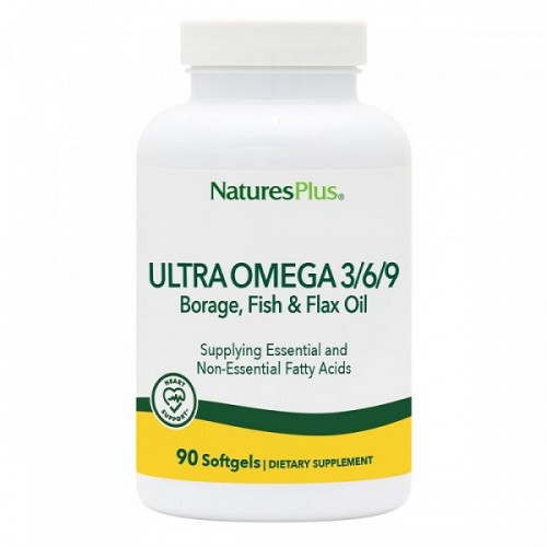 NATURES PLUS ULTRA OMEGA 3/6/9 90SOFTGELS 