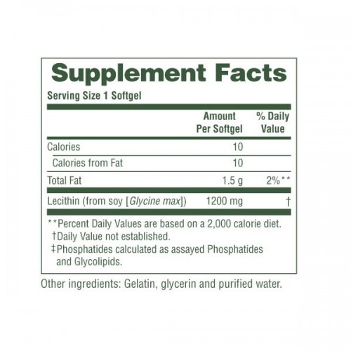 NATURES PLUS LECITHIN 1200 MG 90 SOFTGELS