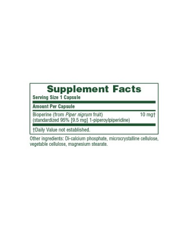 NATURES PLUS BIOPERINE 10MG 90 VCAPS