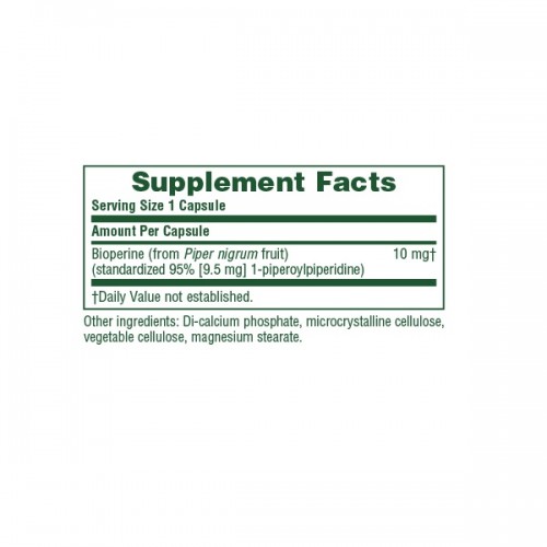 NATURES PLUS BIOPERINE 10MG 90 VCAPS