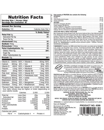 NATURES PLUS FRUITEIN RED 576G