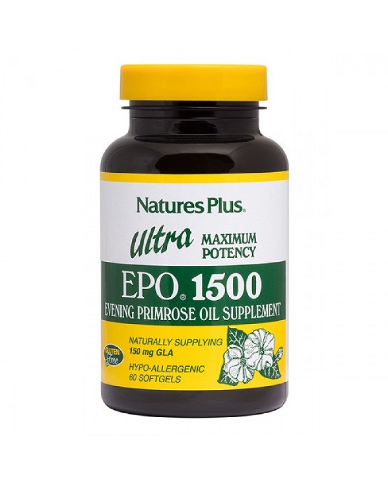 NATURES PLUS ULTRA EPO 1500 MG 60 SOFTGELS NATURES PLUS ULTRA EPO 1500 MG 60 SOFTGELS
