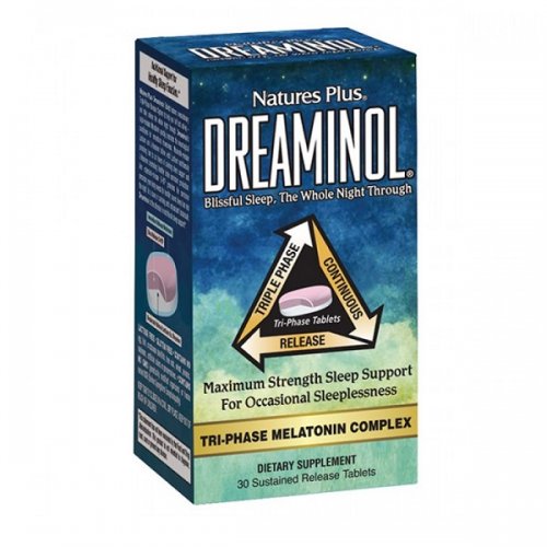 NATURES PLUS DREAMINOL 30 TRI-PHASE TABS ΜΕΧΡΙ ΕΞΑΝΤΛΗΣΕΩΣ